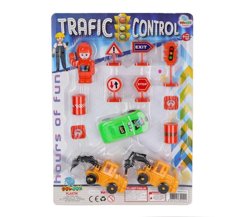 Nessiworld BLD-921 Kartela Yol Oyun Seti -Öz Bayraktar