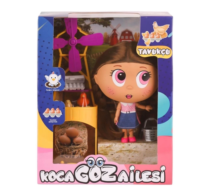 Nessiworld BLD295 Koca Göz Ailesi Tavukçu -Birliktoys