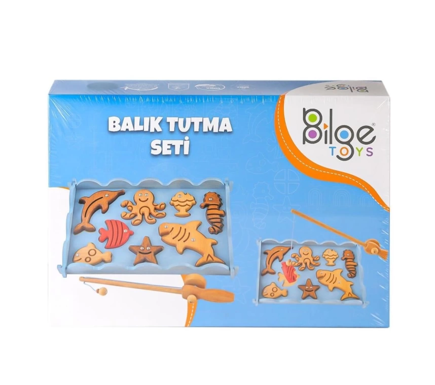 Nessiworld BLG-104 Ahşap Balık Tutma Oyunu