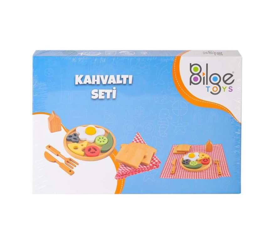 Nessiworld  BLG-114 Ahşap Kahvaltı Seti