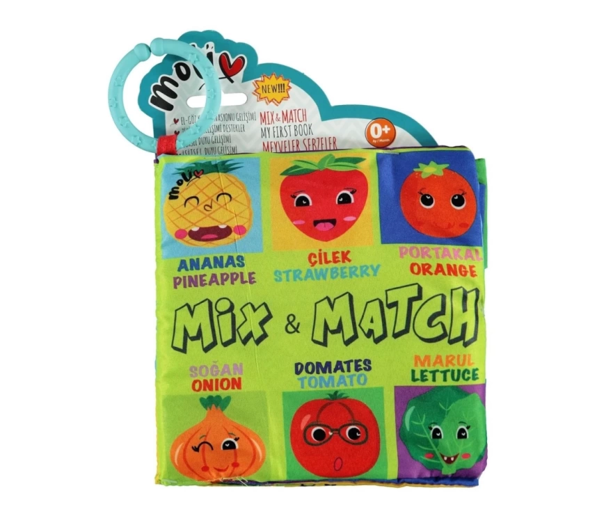 NessiWorld Bul & Eşleştir Kitap Çiftlik Hayvanları Meyveler Sebzeler