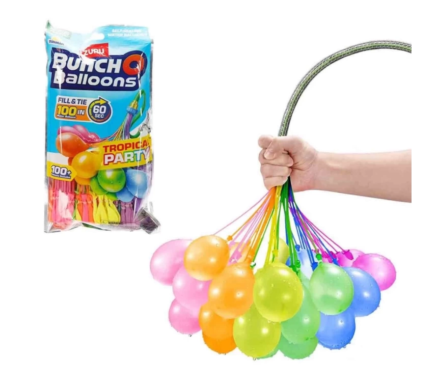 Nessiworld Bunch O Balloons Renkli Su Balonu 100’lü