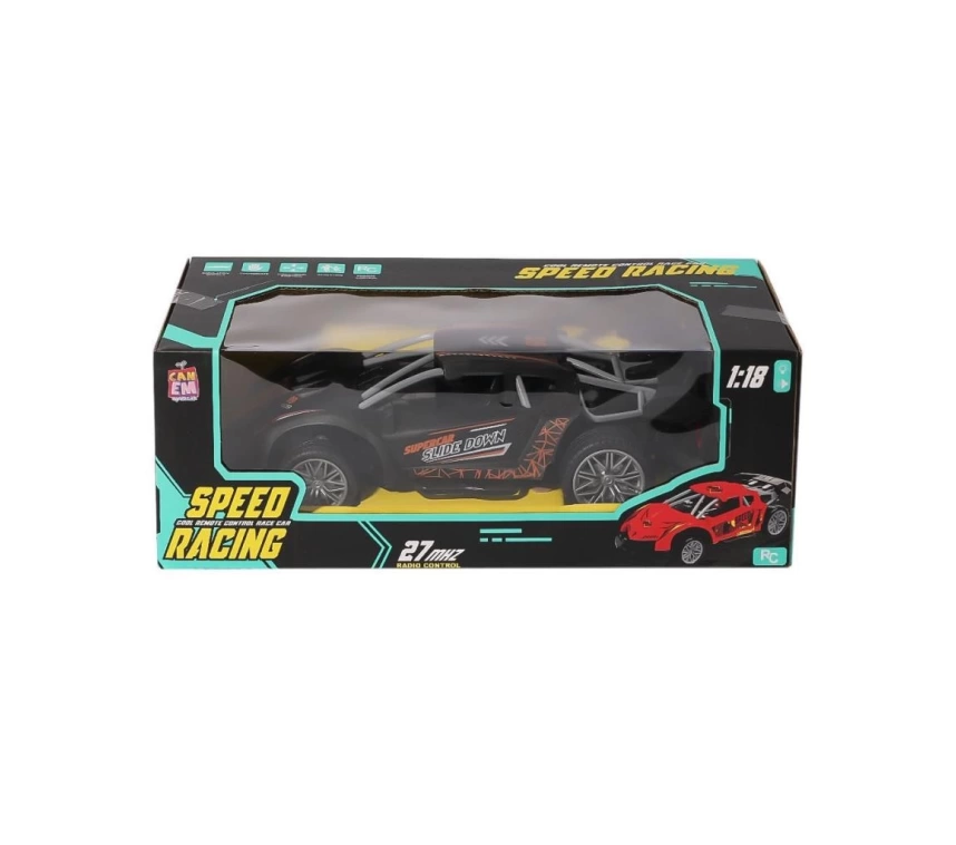 Nessiworld  BY908-21B Kumandalı Şarjlı Speed Racing Araba 1:18 21 cm -Canem Oyuncak