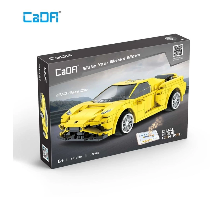 Nessiworld C51074W Cada EVO Race Car Blok Seti 289 Parça -Vagon life