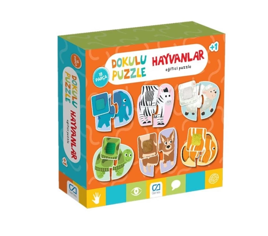 Nessiworld CA.5126 DOKULU PUZZLE HAYVANLAR
