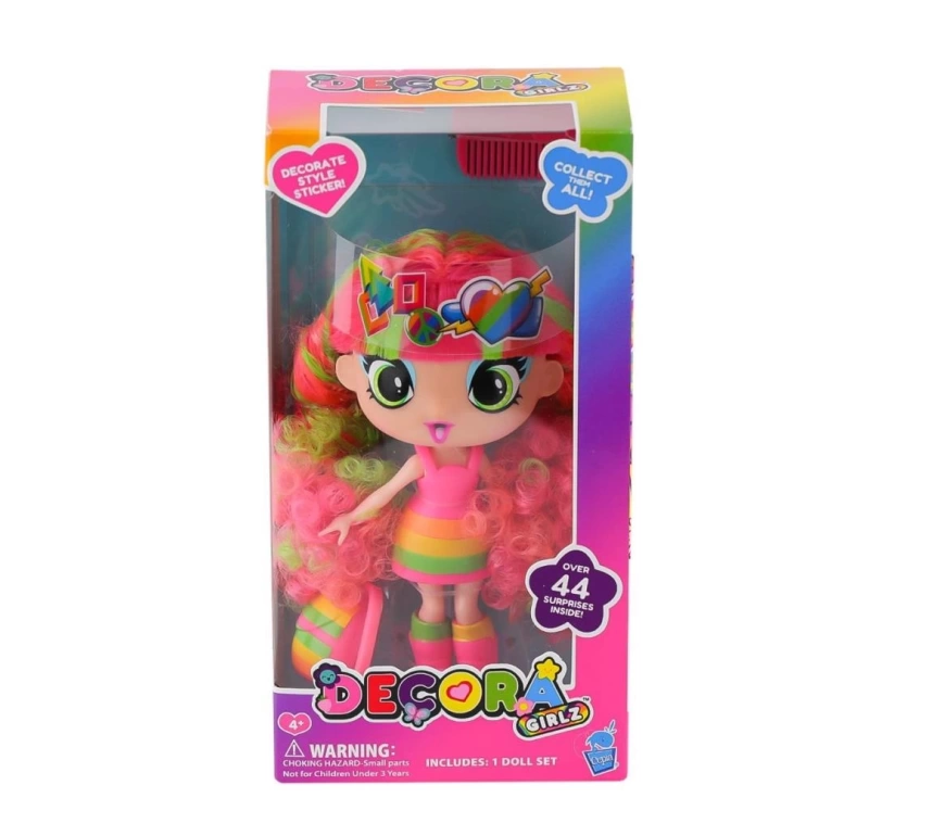 Nessiworld CEP D1019 Decora Girlz 13 cm Moda Bebek