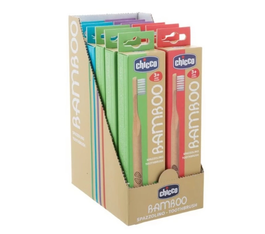 Nessiworld Chicco Bamboo Diş Fırçası 3+ Yaş