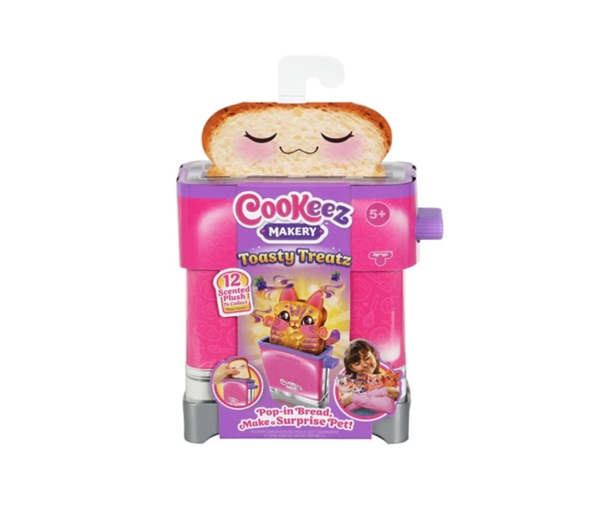Nessiworld  CKE01000 Cookeez Makery Tost Makinesi Kokulu Sürpriz Waffle Pelüş