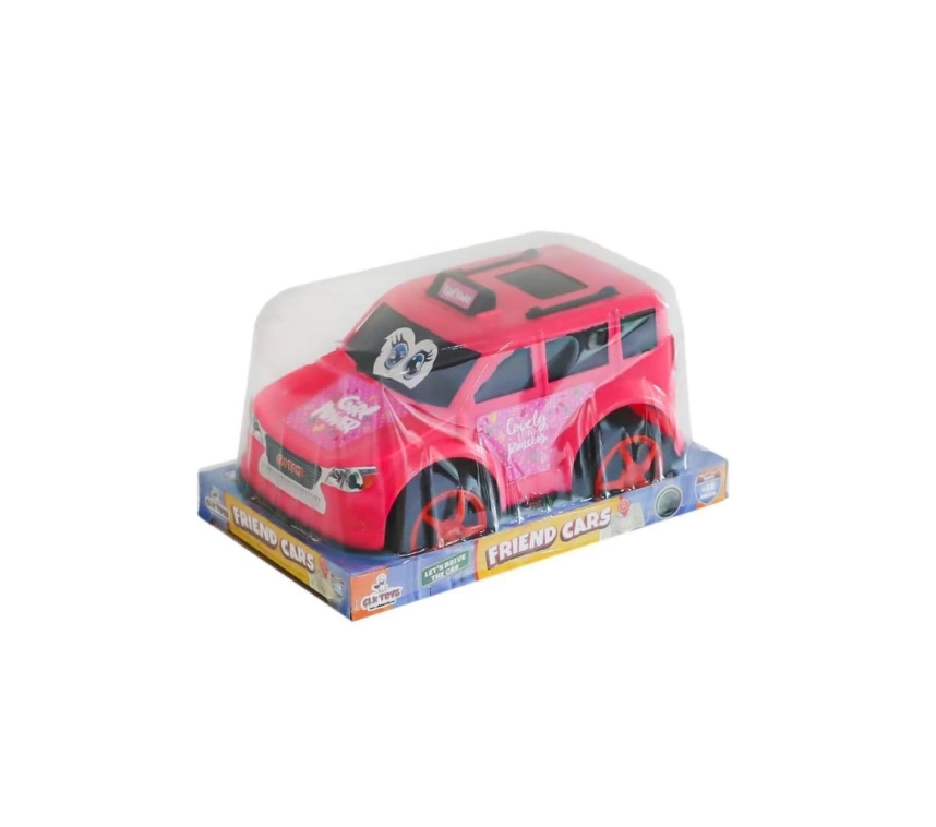 Nessiworld CLK-170 Vakumlu Friends Car -Çalkan Plastik