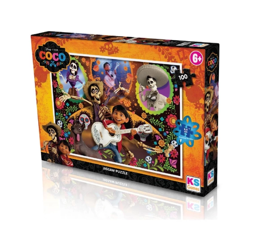 Nessiworld CO 714 Coco Puzzle 100 Parça- KS Games