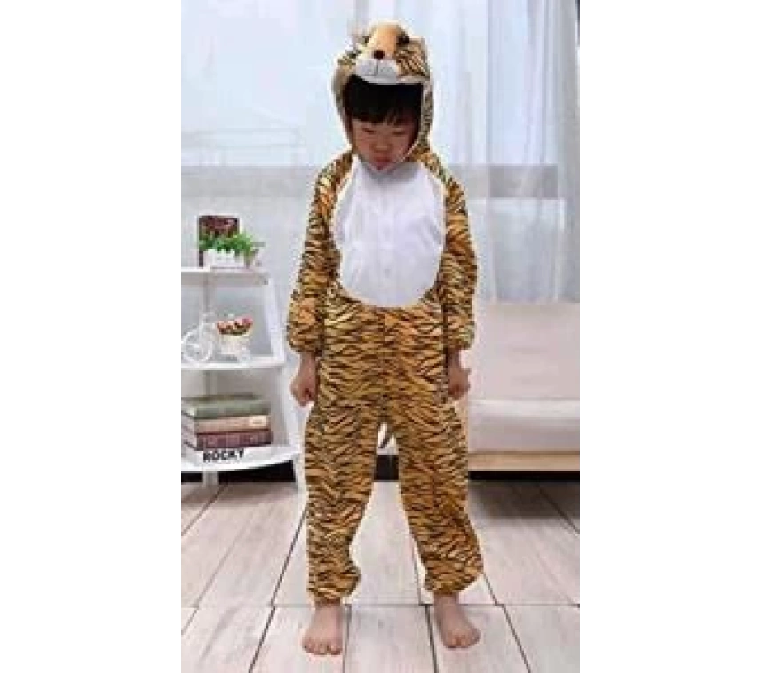 Nessiworld Çocuk Kaplan Kostumu - Aslan Kostümü 2-3 Yaş 80 cm