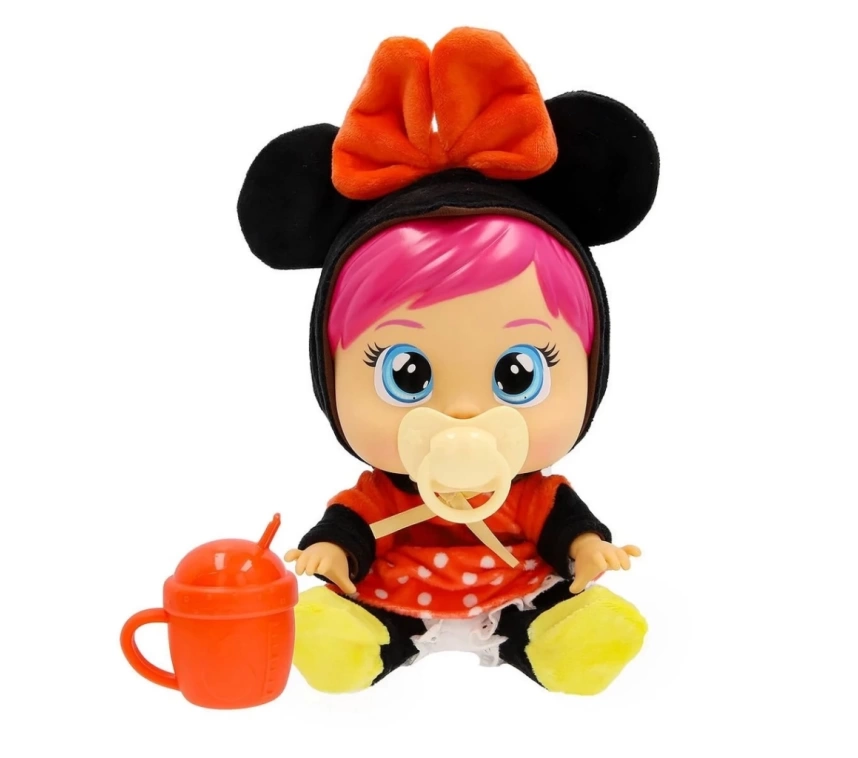 Nessiworld Cry Babies Love and Care Minnie Kostümlü Bebek