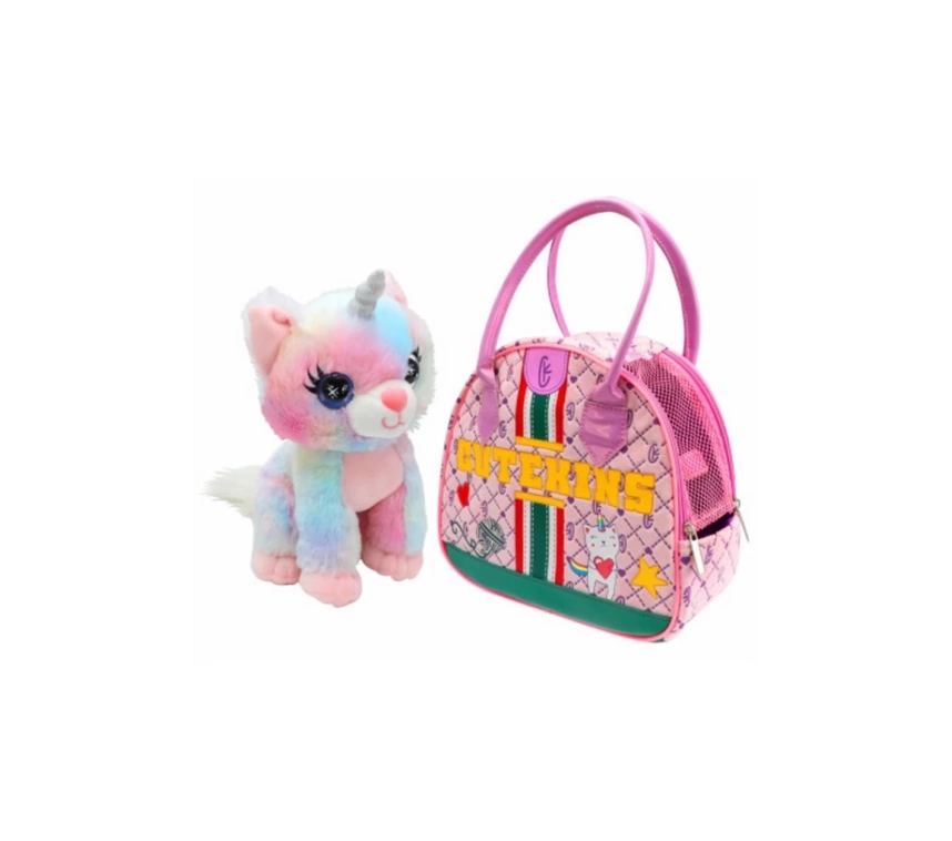 Nessiworld Cutekins Peluş Caticorn Posh Taşıma Çantalı