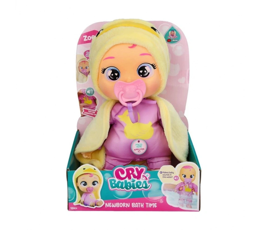 Nessiworld CYB67200 Cry Babies Love Banyo Zamanı Zoe