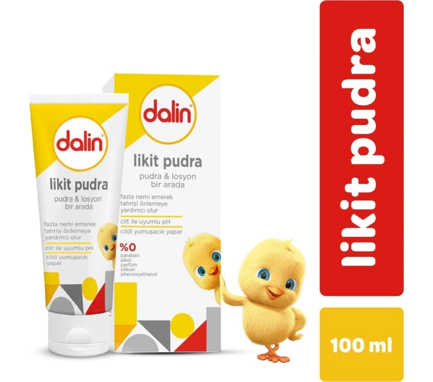 Nessiworld Dalin Likid Bebek Pudrası 100 Gr