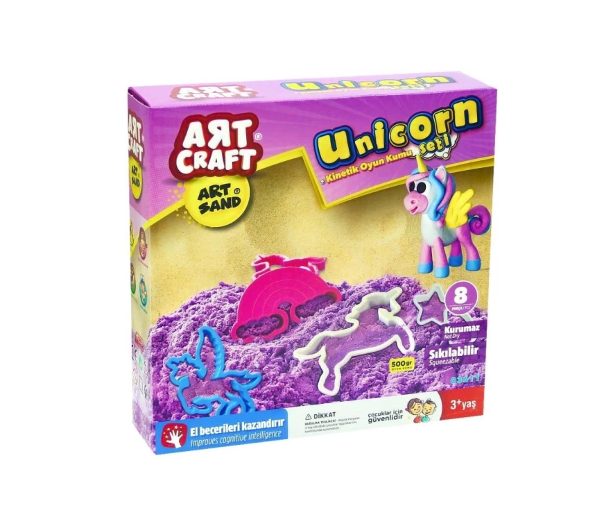 Nessiworld Dede Art Craft Unicorn Kinetik Kum Seti 500gr