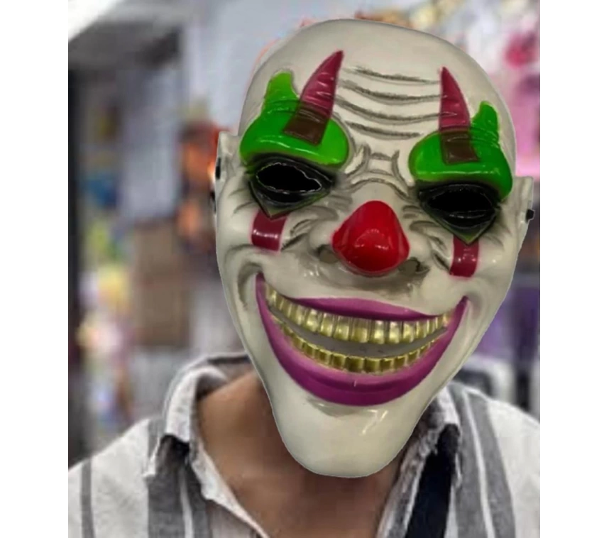 Nessiworld Delirten Gülüş Psikopat Palyaço Temalı Joker Maskesi