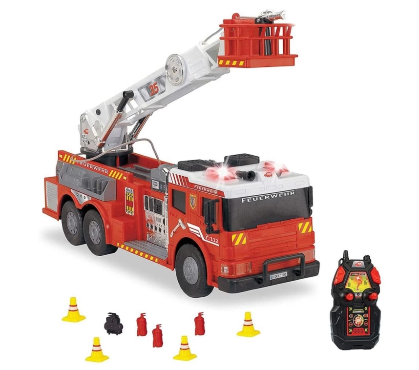 Nessiworld Dickie Aerial Ladder Sesli İtfaiye Aracı