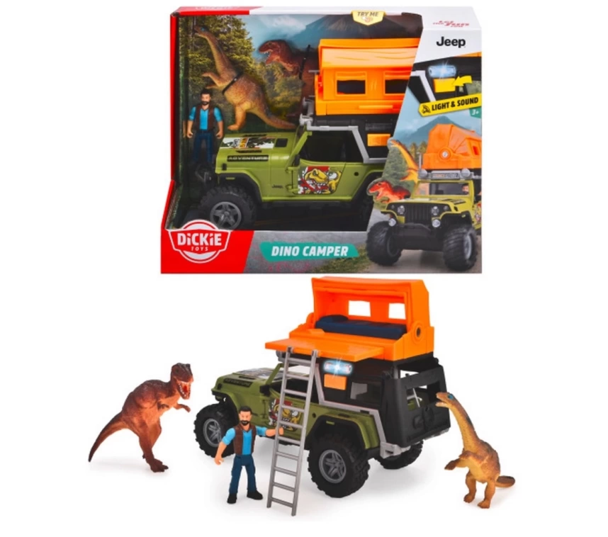 Nessiworld Dickie Dino Kamp Oyun Seti