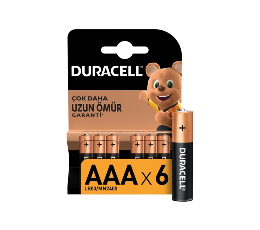 Nessiworld  Duracell 6Lı AA Kalem Pil