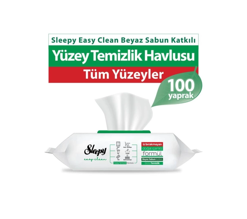 Nessiworld  Easy Clean Yüzey Temizlik Havlusu 100 Adet