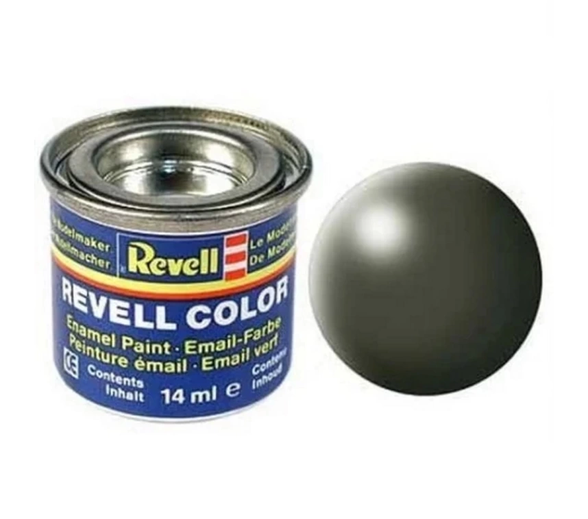 NessiWorld Email Color Olive Green - Silk - Boya 14 ml