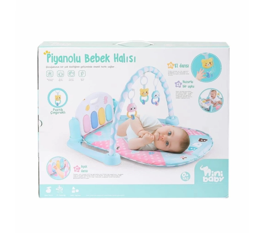 Nessiworld ER-111 Pianolu Bebek Halısı -Erdem Oyuncak