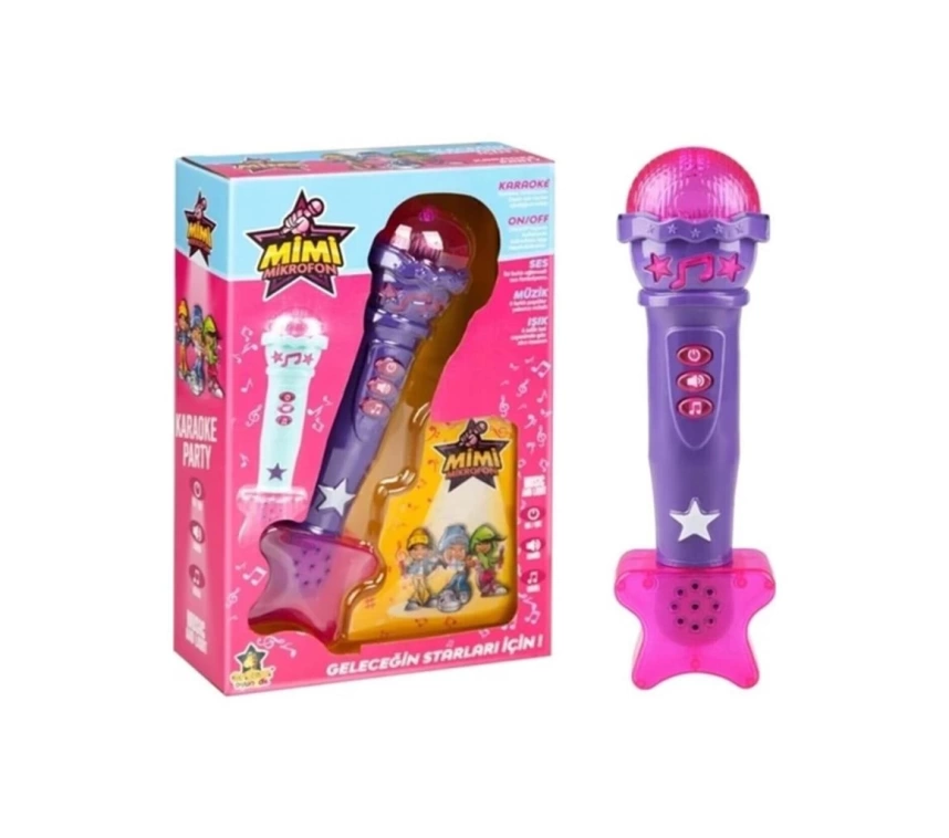 Nessiworld Erdem Mikrofon Işıklı Müzikli ER-106