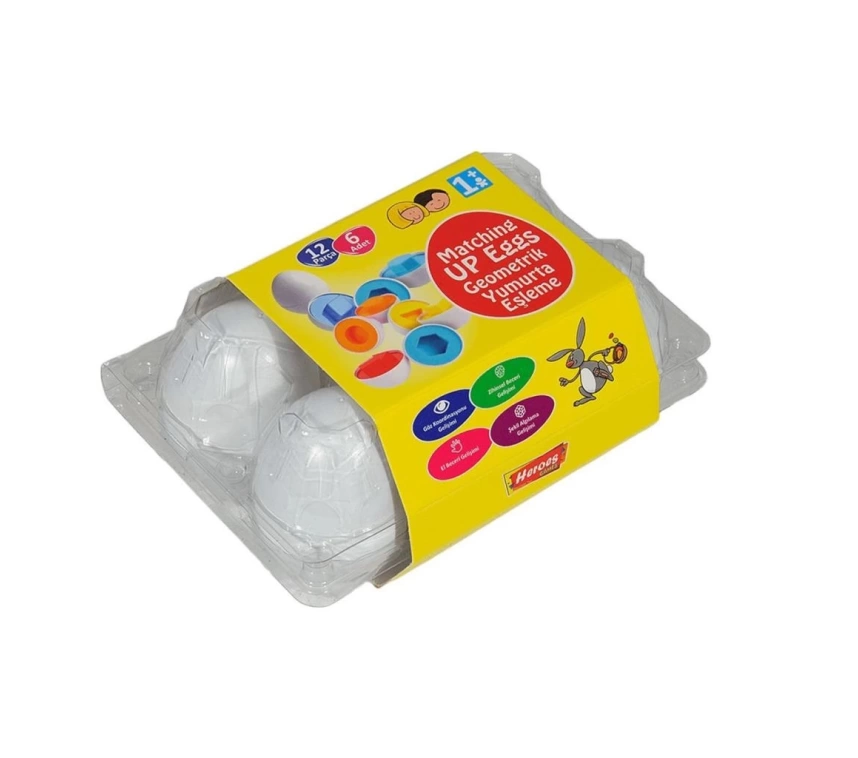 Nessiworld ERN-803 Heroes Toys 6lı Yumurta Eşleştirme - Eren Oyuncak