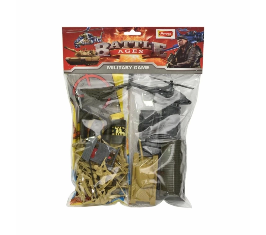 Nessiworld ERN-852 Heroes Toys Pvcli Asker Seti - Eren Oyuncak