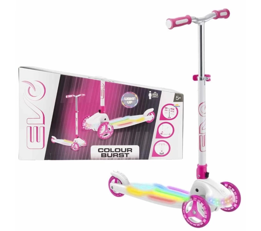 Nessiworld EVO SCOOTER 3TKR IŞIKLI BURST MAX 50KG