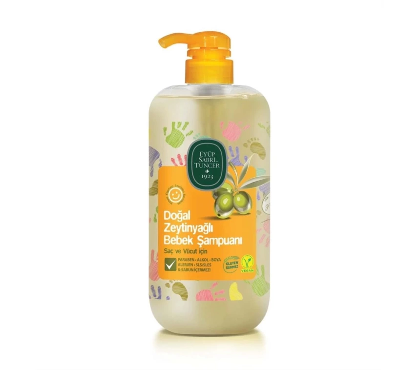 Nessiworld  Eyüp Sabri Tuncer Doğal Zeytinyağlı Bebek Şampuanı 600ml
