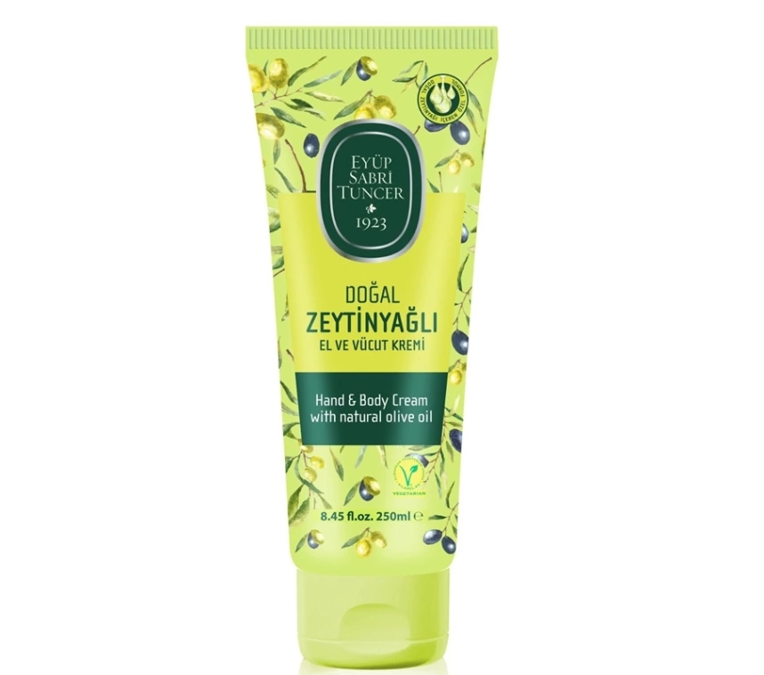 Nessiworld Eyüp Sabri Tuncer Doğal Zeytinyağlı El ve Vücut Kremi 250ml