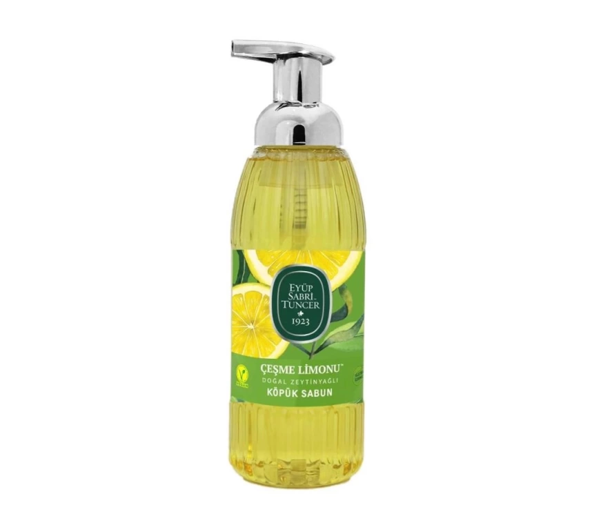 Nessiworld  Eyüp Sabri Tuncer Doğal Zeytinyağlı Köpük Sabun 500 ml Çeşme Limonu