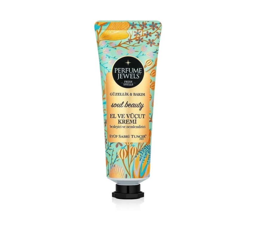 Nessiworld Eyüp Sabri Tuncer Perfume Jewels El ve Vücut Kremi 50 ml Soul Beauty