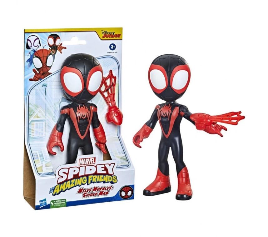 Nessiworld F3988 Spidey ve İnanılmaz Arkadaşları - Dev Figür Miles Morales +3 yaş