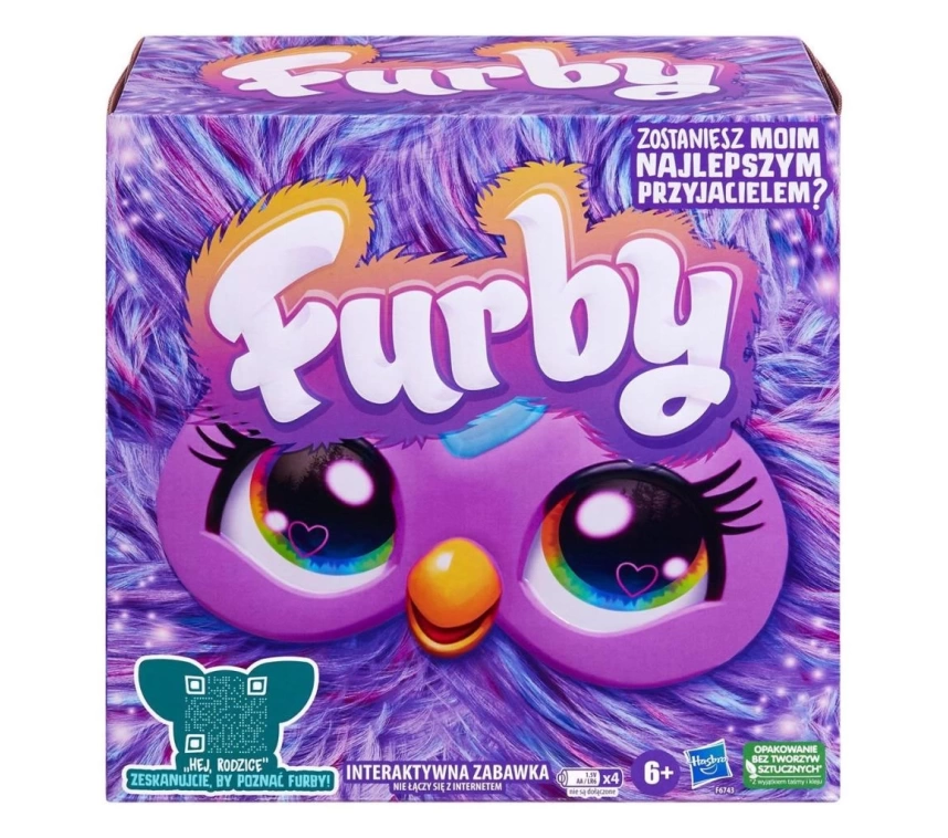 Nessiworld F6743 Furby Mor İnteraktif Peluş