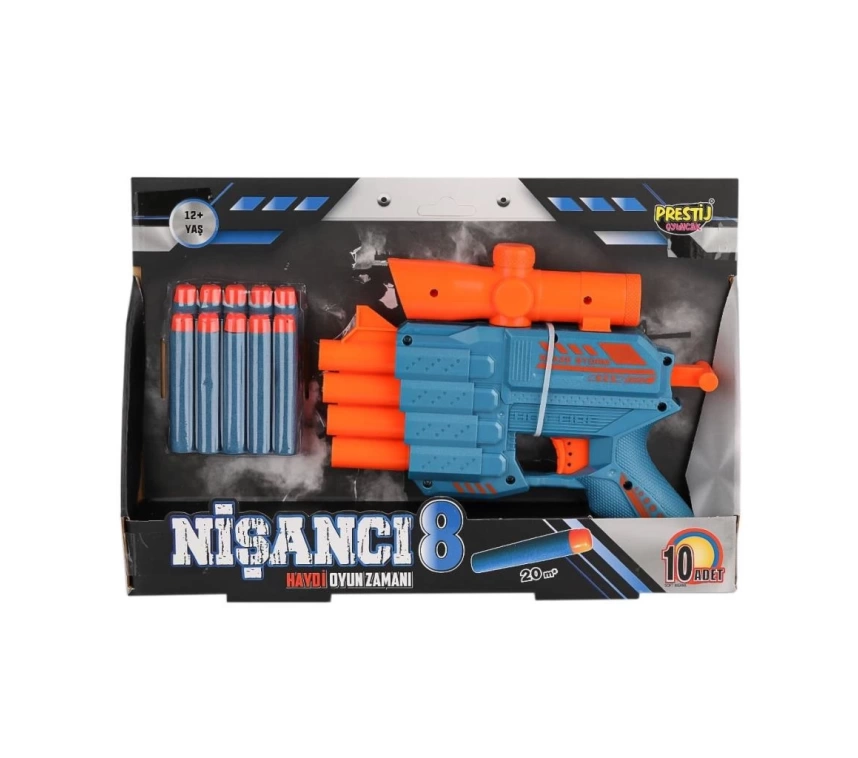 Nessiworld FAB 5757 4 Ağızlı Dart Atıcı Silah -Prestij Oyuncak