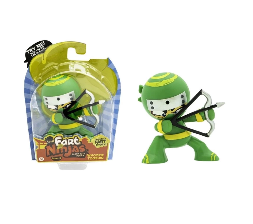 Nessiworld FAN02001 Fart Ninja Gaz Çıkaran Figür - Sensörlü