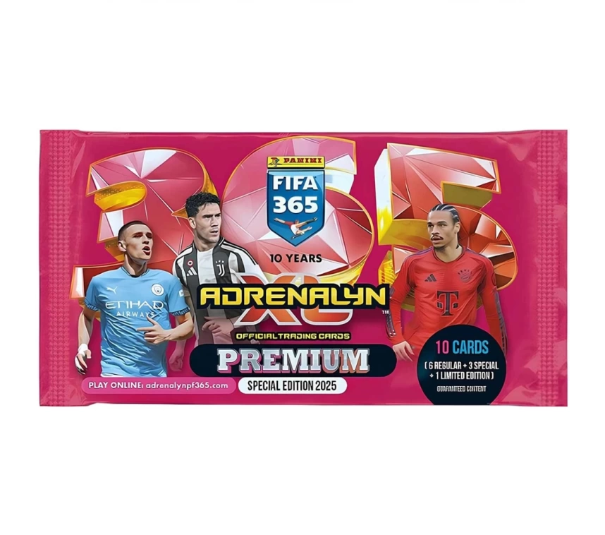 Nessiworld Fifa 365 Adrenalyn XL 2025 Premium Futbolcu Kartları