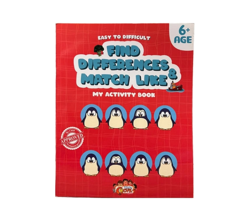 Nessiworld Find Differences Matc Like My Activity Book