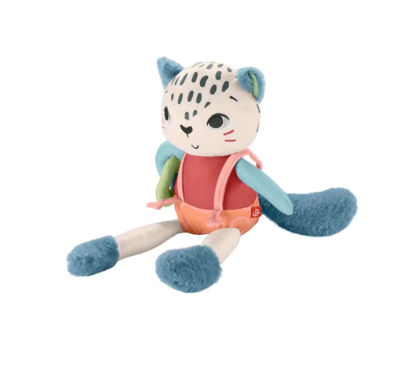 Nessiworld Fisher Price Eğlenceli Dostum Kar Leoparı Peluş HKD64