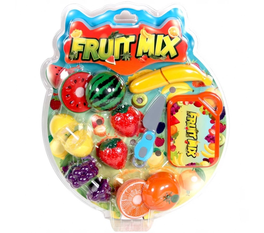 Fruit Mix Kesilebilir Cırt bantlı Meyveler 14 Parça