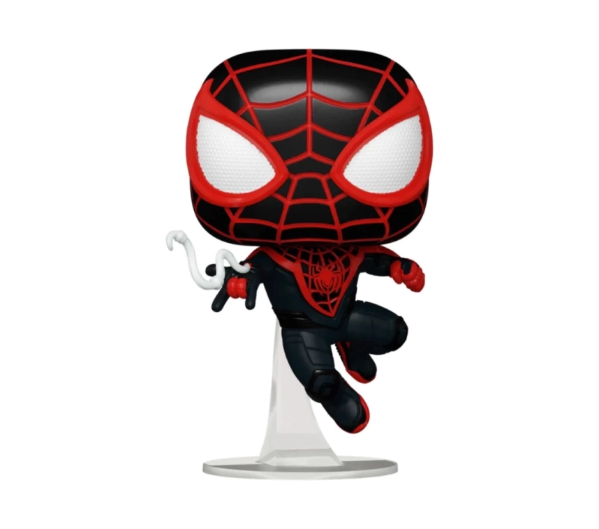 Nessiworld Funko POP Games Spider-Man 2  Miles Morales (Upgraded Suit)