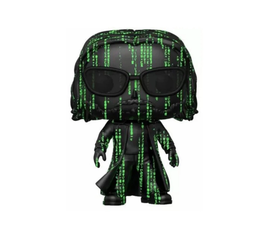 Nessiworld Funko POP Movies The Matrix 4- Neo (Coded) (Glow in the dark)