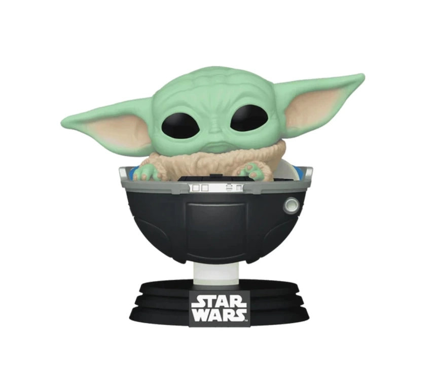 Nessiworld  Funko POP Star Wars: Mandalorian – Grogu w/Prama