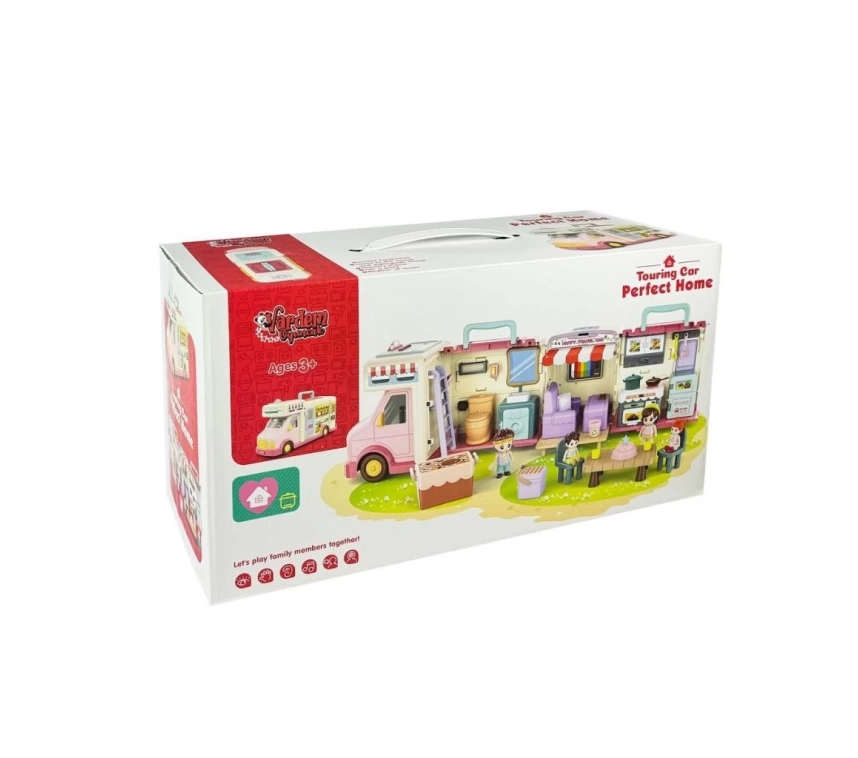 Nessiworld  G0021 Sesli Aksesuarlı Açılıp Katlanabilir Karavan -Vardem Oyuncak