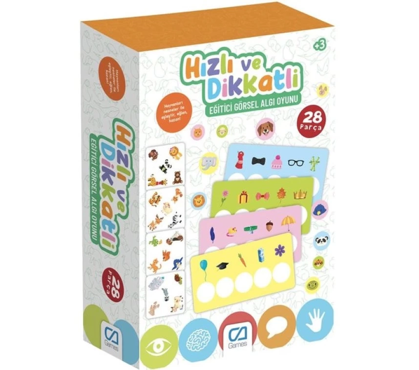 Nessiworld Games Hızlı ve Dikkatli 28 Parça 5151