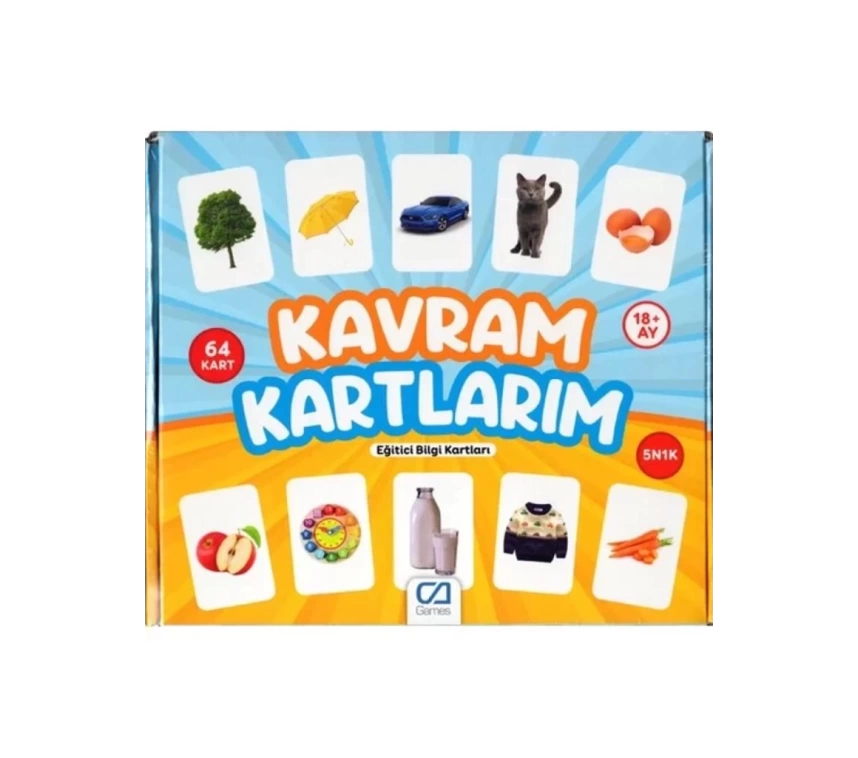 Nessiworld Games Kavram Kartlarım 64 Kart 5175