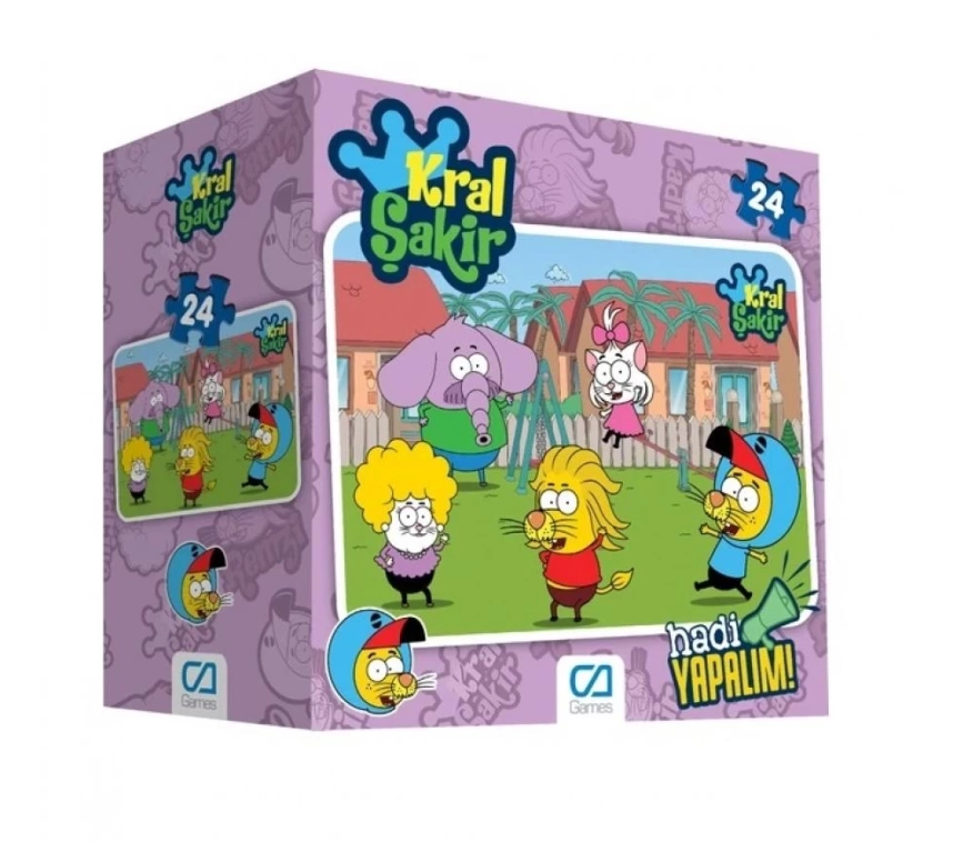 Nessiworld Games Kral Şakir Puzzle 24 Parça